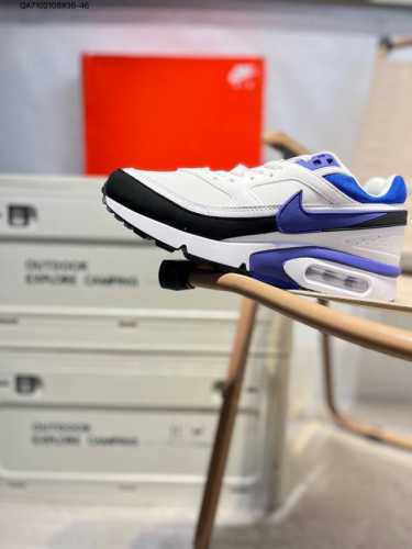 Nike Air Max Bw Og Persian Violet Classic Stitching Casual Sports Running Shoes