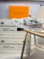 Louis Vuitton Lv Louis Vuitton Sneakers New Lv Trainer Latest Color Sports Shoes