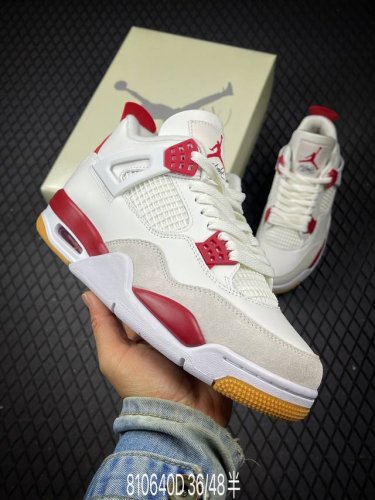 D Nigel Sylvester X Air Jordan 4 Aj4 Joint Model Air Jordan Aj4 Retro Original L