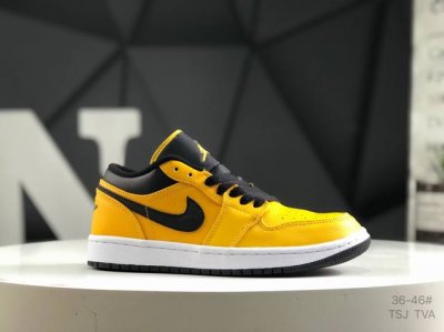 Authentic Label With Half Size Nike Jordan Air Jordan 1 Low Aj1 Low-Top Series B