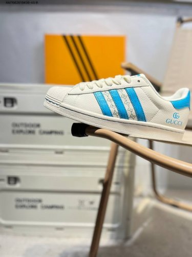 Gucci X Adidas Originals Superstar Shell Toe Series Low-Top Classic All-Match Ca