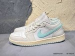New Product Launch Real Shot Air Jordan 1 Low Low-Top Blue Lemon Aj1 Jordan 1 Ge