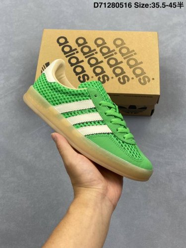 Corporate-Level Adidas Originals Gazelle Indoor Clover Casual Non-Slip Wear-Resi