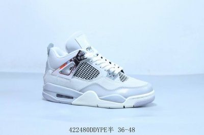 Air Jordan 4 Retro Aj4 Michael Jordan Aj4 Mid-Top Retro Casual Sports Culture Ba