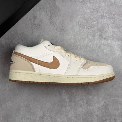 Local Core Private Air Jordan 1 Low Dongdan Aj1 Joe 1 Coconut Milk White Low-Top