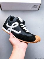 Loewe Ballet Runner 2.0 Calfskin Round Toe Lace-Up Low-Top Lifestyle Casual Shoe