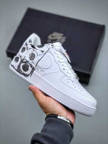 cdg X Supreme X Nike Air Force 1'07 Low Comme Des Garcons Shirt Joint Air For
