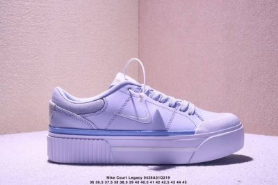 True Standard Half Size Nike Court Legacy College Product Series Low-Top Classic
