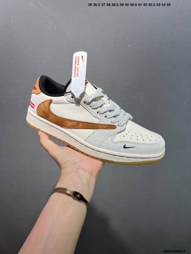 Company-Grade Air Jordan 1 Reverse Mocha Aj1 Joe 1 T Collaboration Low-Top Cultu