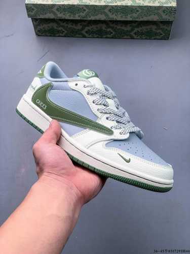 Company-Level First-Layer Nike Air Jordan 1 Low Aj1 Joe 1 Low-Top Trendy Slow-Mo