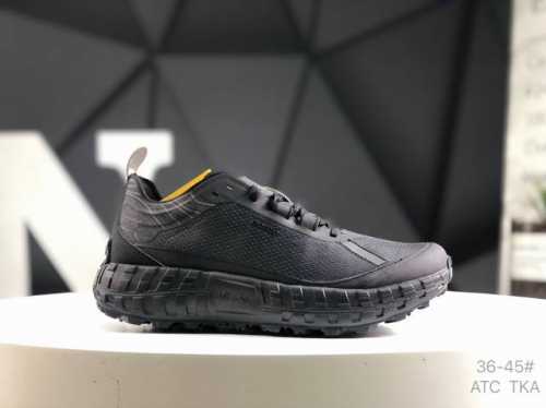 Norda 001 Thick-Soled Lace-Up Durable Low-Top Running Shoes In Black. Sizes: 36-
