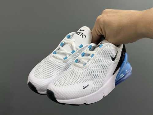 Nk New 270 Mesh Children's Sports Shoes Size: 26-37 Inches Classic 270 Air Cushi