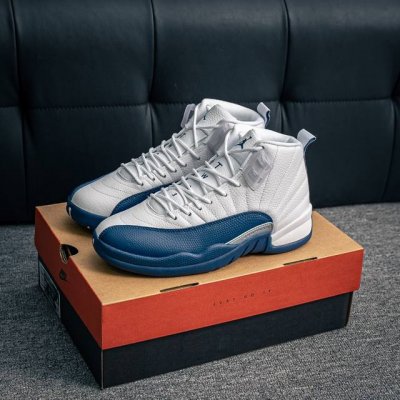 Core Private Air Jordan 12 Aj12 Joe 12 Men's Cultural Basketball Shoes Circle We