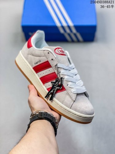 Genuine Adidas Adidas. Trefoil Campus 00S Bread Shoes, Retro Casual Sneakers. Mi
