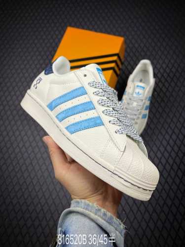 B Company-Grade Adidas Originals Superstar Adidas Three-Leaf Clover Diy Series L