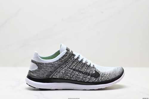 Corporate Nike Free 4.0 Flyknit Barefoot 4.0 Light Running Shoes Textured And Up
