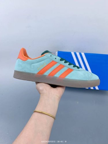Adidas Originals Gazelle Indoor Three-Leaf Clover Casual Slip-Resistant Durable