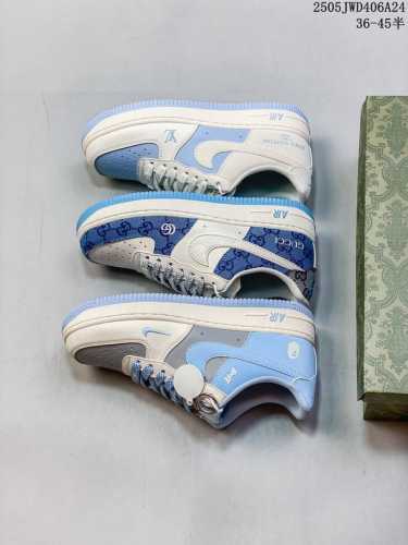 Overseas Limited Sale Corporate-Level Nike Air Force 1 '07 Low Bape Joint - Beig