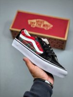 vans Sk8-Low Classic Low-Top Black And White Casual Sneakers Canvas Shoes Vn0