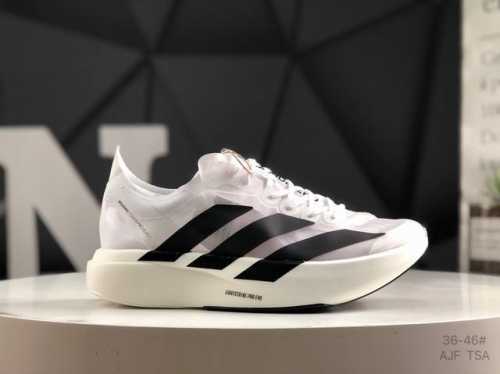 Adidas Adizero Eva Sl M Black White Zero Evolution Series Low-Top Lightweight Br