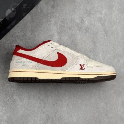 Local Core Private Nk Sb Dunk Low Lv Joint Gray And Red Hook Anniversary High-En