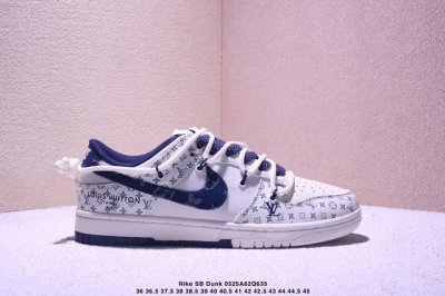 Overseas Hit Limited Sale Company-Level Nike Sb Dunk Low Lv Joint-Lace-Up Denim