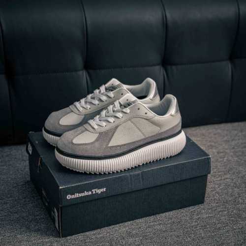 Core Private Onitsuka Tiger Delecity Thick-Soled Sports Shoes, Durable, Low-Top,