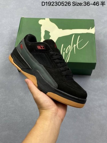 Nike Jordan Flight Court Fashion, Casual, Non-Slip, Wear-Resistant Low-Top Sport