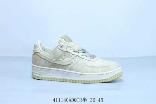 Nike Air Force 1 Af1 Nike Low-Top Air Force One Casual Sneakers Yellow Item No.