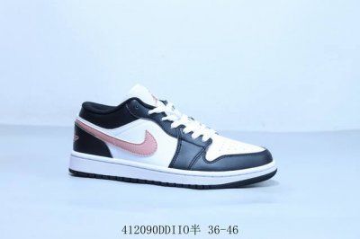 Jordan Air Jordan 1 Low Aj1 Jordan 1 Low-Top Retro Cultural Casual Sports Basket