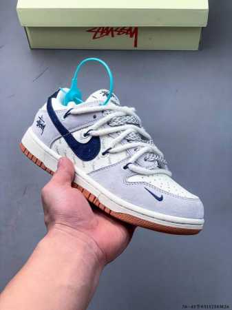 Real Half Size Nike Sb Dunk Low Pro Classic All-Match Casual Skateboard Shoes 05 - Click Image to Close