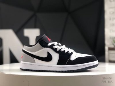 Genuine Label With Half Size Nike Jordan Air Jordan 1 Low Aj1 Low-Top Series Bas