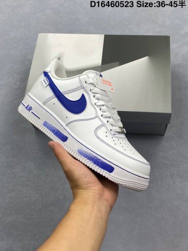 nike Air Force 1 Low Air Force One Low-Top Sports Casual Sneakers Original La