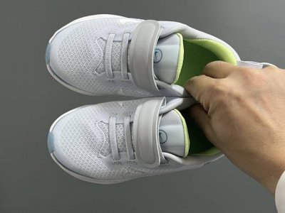 Nk New Limited Edition Mesh Children's Velcro Sports Shoes Size: 24-37 Spring/Su