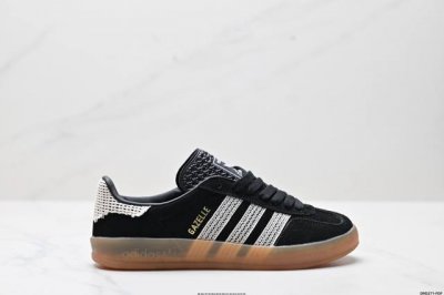 Authentic Adidas Originals Gazelle Indoor Three-Leaf Clover Casual Anti-Slip Dur