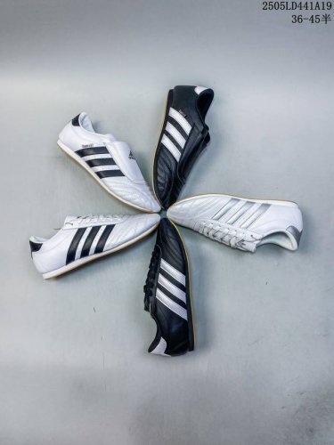 Real Label With Half Size Adidas Taekwondo W Taekwondo Thin-Soled Shoes Black An