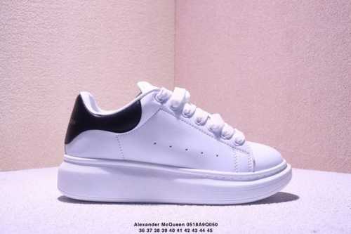 Italian High-End Brand-Alexander Mcqueen Oversized Exaggerated-Sole Suede Leathe