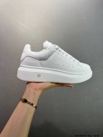 Italian Luxury Brand - Alexander Mcqueen Oversized Exaggerated-Sole Suede Leathe