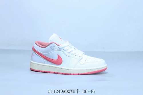Jordan Air Jordan 1 Low Aj1 Jordan 1 Low-Top Retro Cultural Casual Sports Basket
