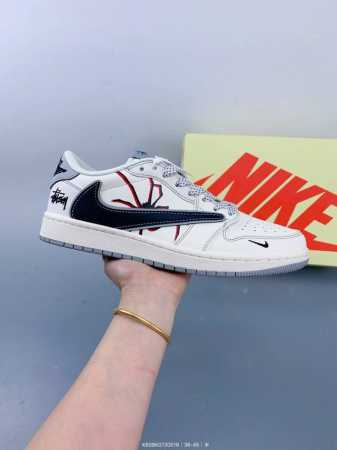 travis Scott X Fragment Design X Jordan Air Jordan 1 Low Og Sp Stussy Joint B - Click Image to Close