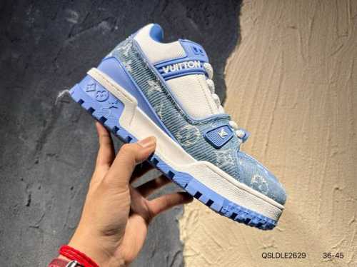 New Product Launch Real Shot New Lv Louis Vuitton Louis Vuitton Trainer Sneaker