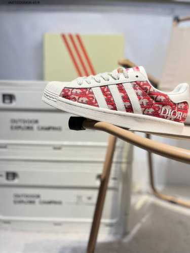 Dior X Adidas Originals Superstar Classic Color Classic Shell Head Official Webs