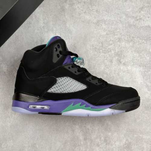 Local Core Private Air Jordan 5 Retro Black Grape Aj5 Jordan 5 Black Grape High-