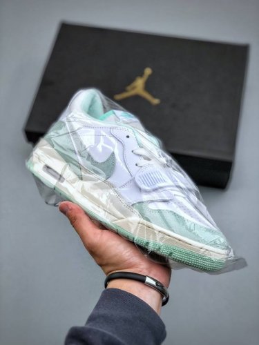 Nike Air Jordan Legacy 312 Low Beige Mint Green Original Factory Private Grindin