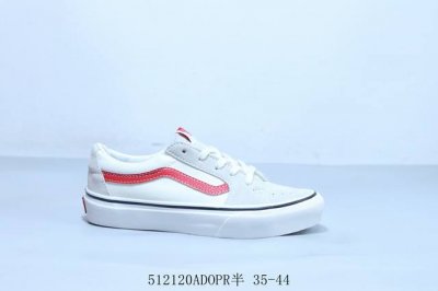 vans Vans Official White Side Stripe Toe Half Crescent Men's Shoes Women's Sh