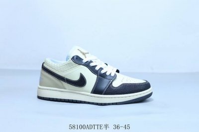 Jordan Air Jordan 1 Low Aj1 Jordan 1 Low Retro Cultural Casual Sports Basketball