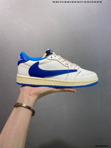 Company-Grade Aj1 Reverse Travis Scott X Air Jordan 1 Reverse Mocha Aj1 Joe 1 Ts