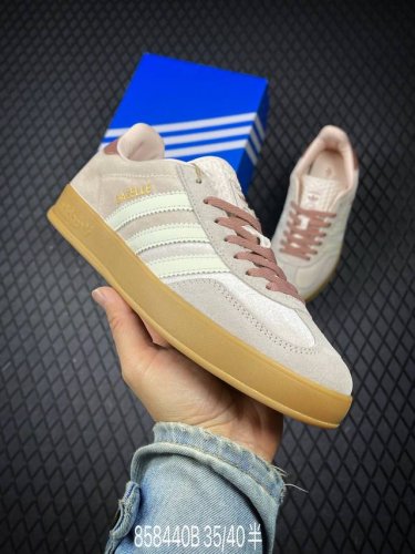 B Company-Grade Adidas Originals Gazelle Indoor Three-Leaf Clover Casual Anti-Sl