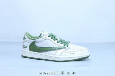 Jordan Air Jordan 1 Low Aj1 Jordan 1 Low-Top Retro Cultural Casual Sports Basket