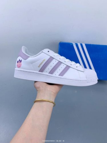 Adidas Originals Superstar Shell Toe Series Low-Top Classic Versatile Casual Spo